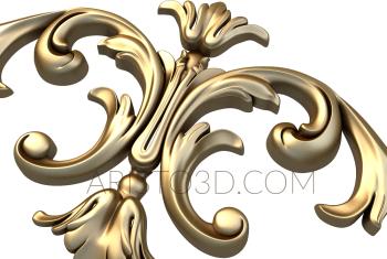 Symmetrycal onlays (NKS_0414) 3D model for CNC machine